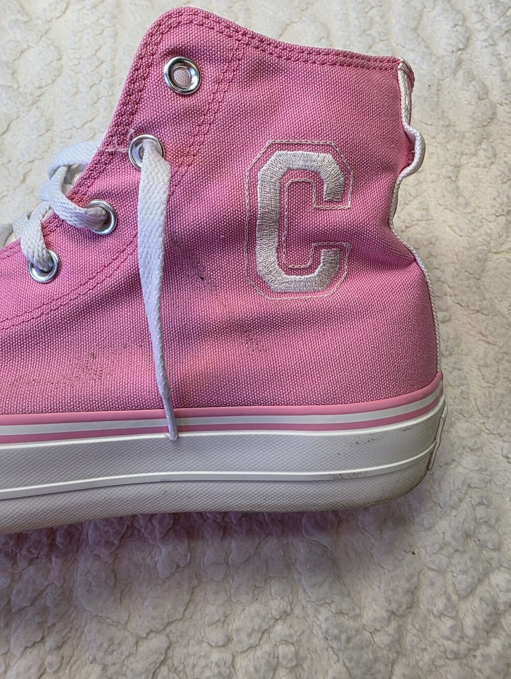 Converse Chuck Taylor All Star Platform Pink High Top Sneakers Women’s 10 - Picture 10 of 10